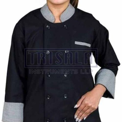 Elegant Women’S Double Breasted Chef Coat