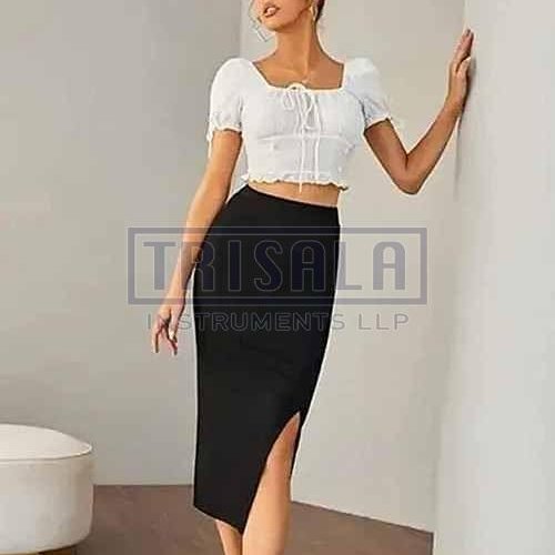 Stylish Women’S Corporate Pencil Skirt