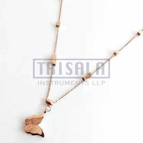 Women Trendy Gold Plated Pendant Chain