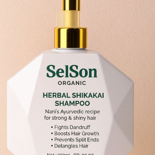 Selson Organic Herbal Shikakai Shampoo