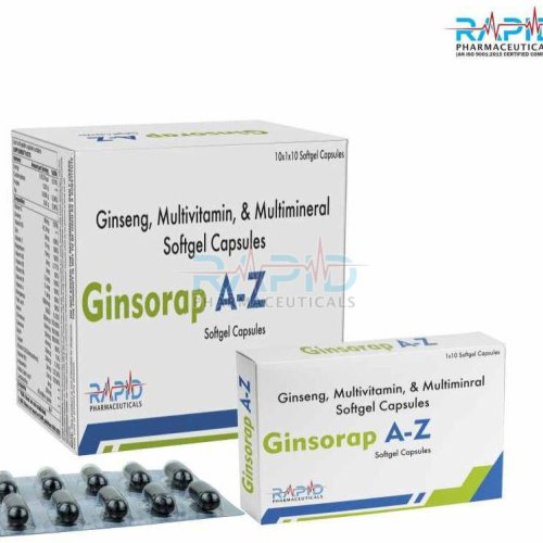 Ginsorap Az Multivitamins Multimineral Softgel Capsule
