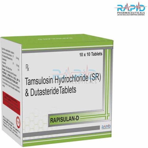 Rapisulan D Tamsulosin Hydrochloride Dutasteride Tablet