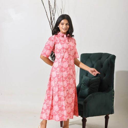 Gulrosa Bloom Midi Western Dress