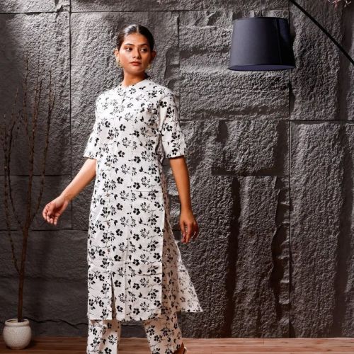 Monochrome Meadow Co-ord Set