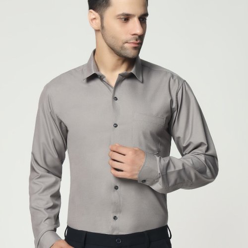 Men\'S Plain  Shirts