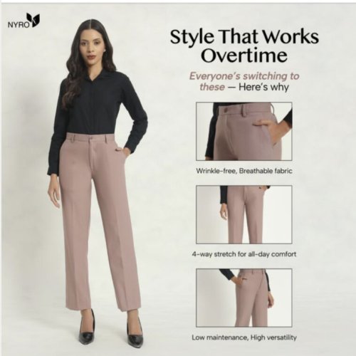 Women Formal Trouser