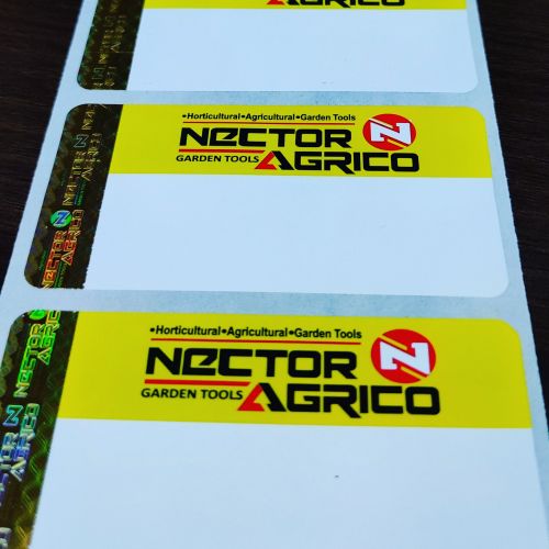 Printed Self Adhesive Label