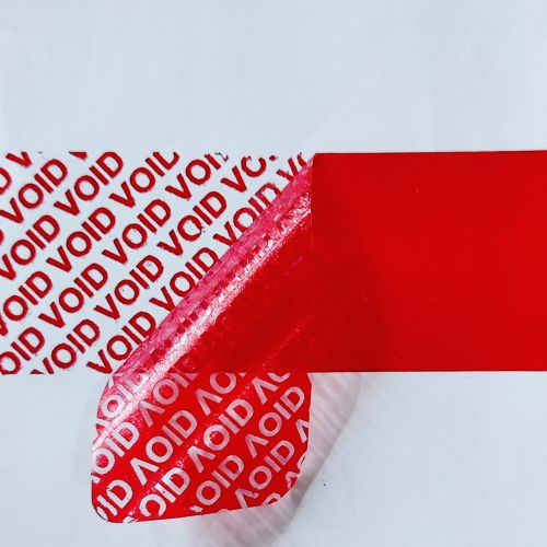 Tamper Evident Void Hologram Label