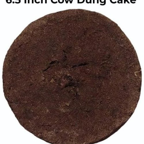 6.5 Inch Cow Dung Cake