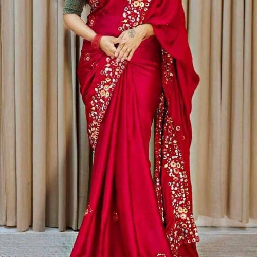 Women Chiffon Party Wear Saree