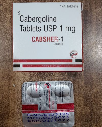 1mg Cabsher Cabergoline Tablet