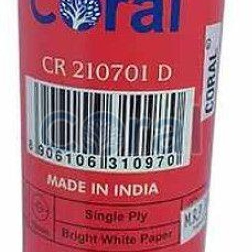 210x70 1 Ply Coral Paper Billing Roll