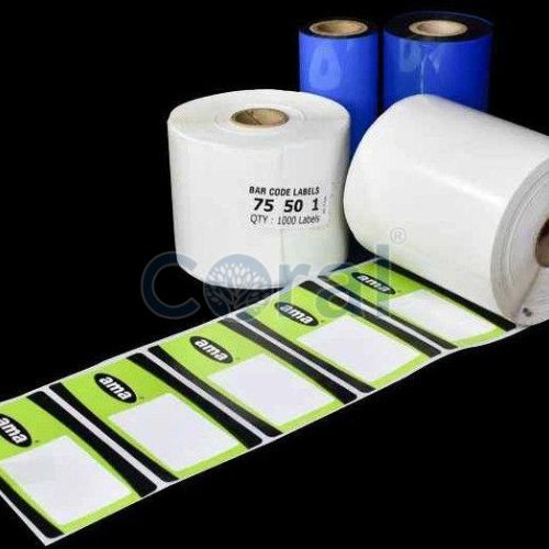 75x70mm Printed Barcode Label