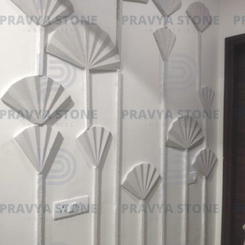 Leaf Sand Stone Wall Panels