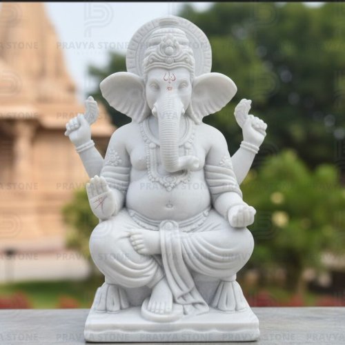 Marble Ganesh Moorti