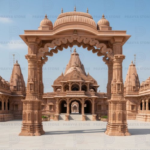 Square Frame Stone Gate