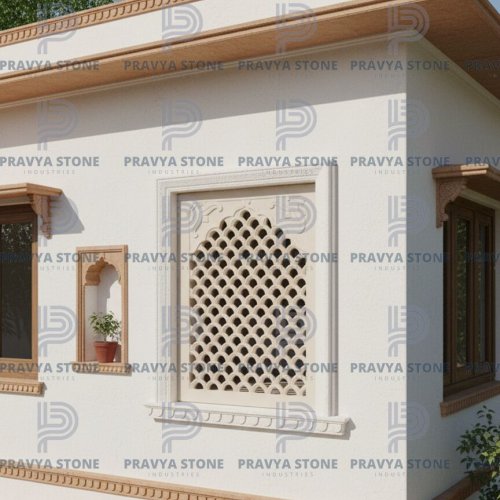 Stone Window Jali