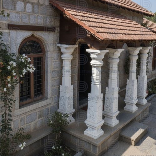 Traditional Stone Pillars