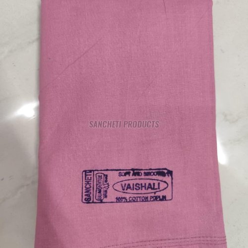 Pink Plain Cotton Poplin Petticoat