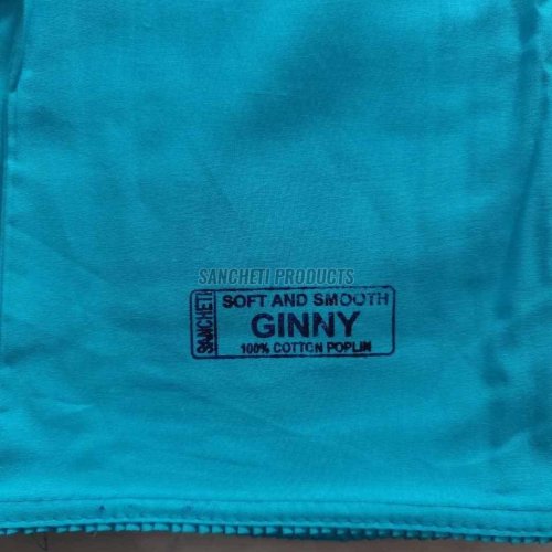 Sky Blue Soft Cotton Poplin Petticoat