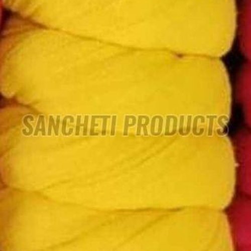 Yellow Plain Cotton Dupatta