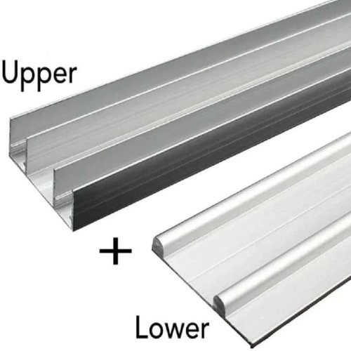 8 Feet Aluminium Wardrobe Sliding Track