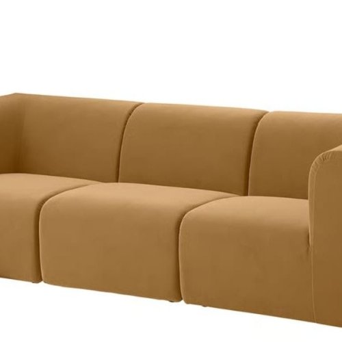 Jack Fabric 3 Seater Sofa