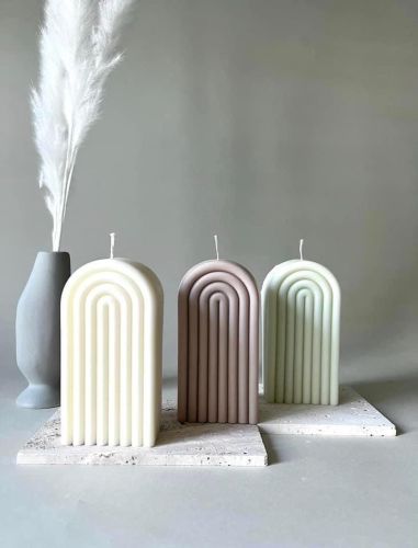 Unique Shape Arch Candle