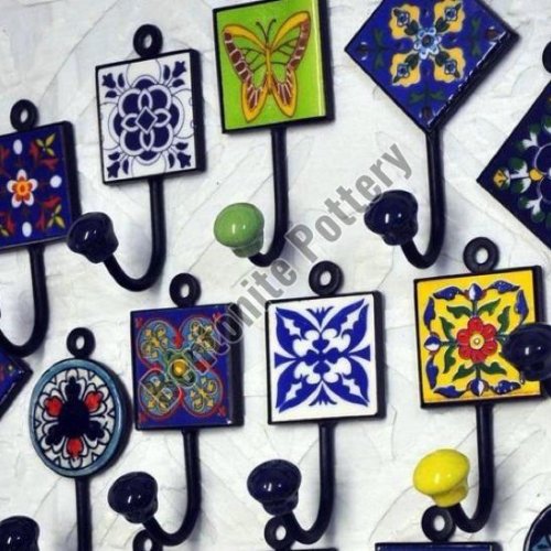 Hanging Ceramic Key Hook