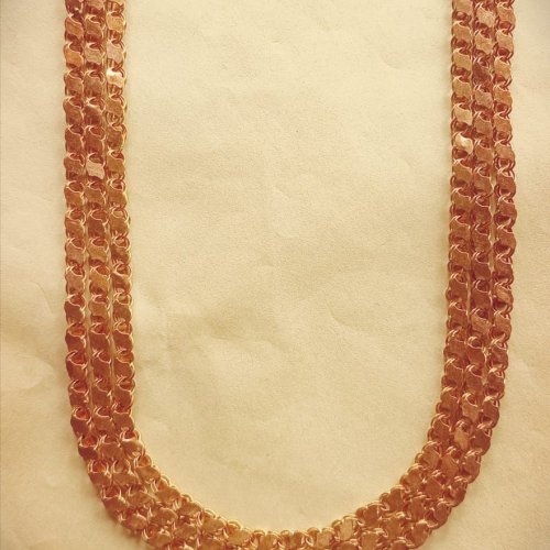 Polished Copper Men Chain