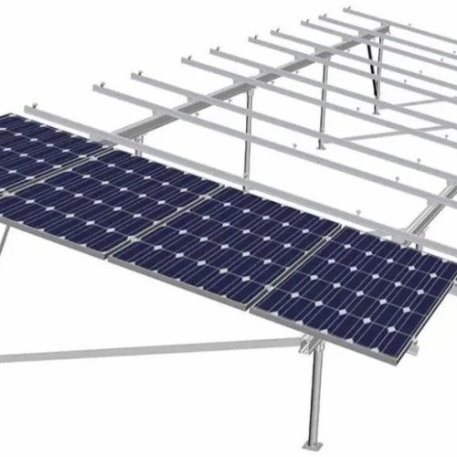 Adjustable Solar Module Mounting Structure