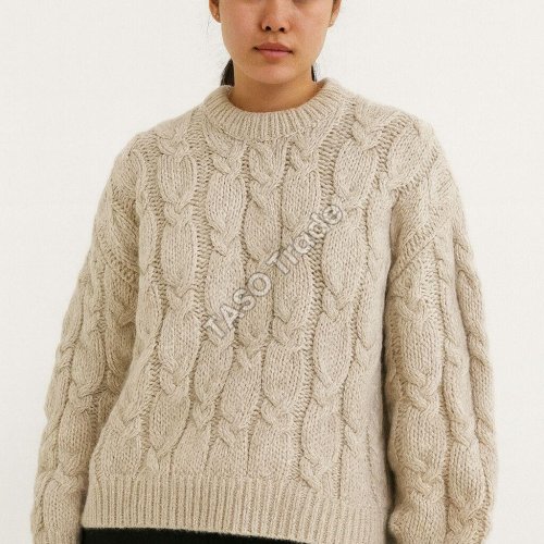 Chunky Cable Knitted Sweater