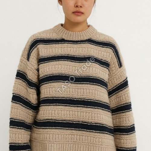 Striped Knitted Sweater