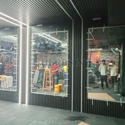 Frameless Gym Wall Mirror