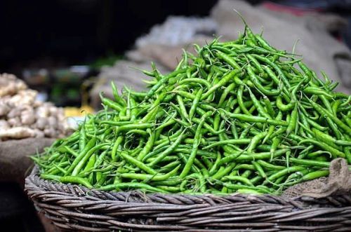 Fresh Green Chilli