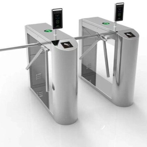 Automatic Robust Black Steel Tripod Turnstile