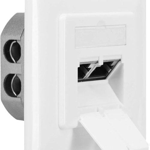 Cat E  6  6A Fiber Face Plate