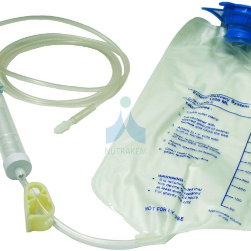 Enteral Feeding Set and Feeding Bag