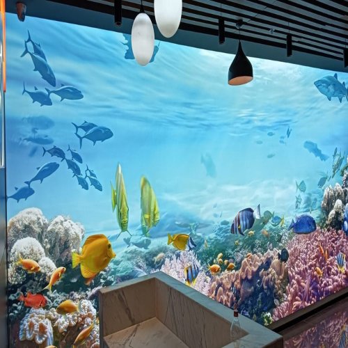 PVC 3D Beach Stretch Ceilings