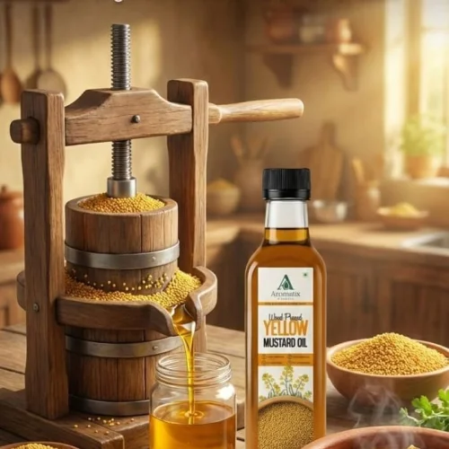 Wood Pressed Yellow Mustard Oil
