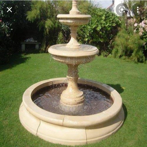 9 Feet Sandstone Fountain