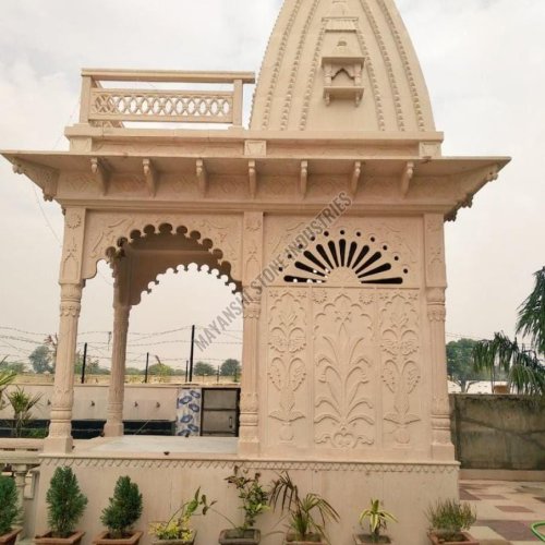 Pink Sandstone Royal Aesthetic Temple
