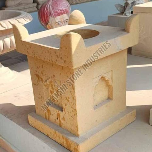 Sandstone Tulsi Pot