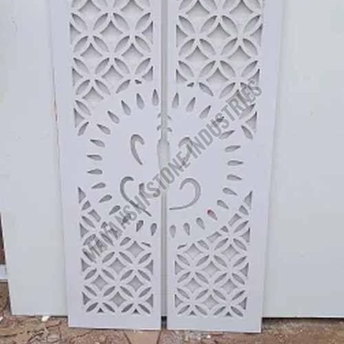 White Sandstone Intricate Jali Screen