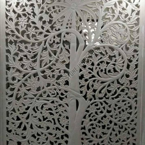 White Sandstone Traditional Rajput Jali