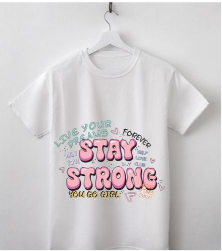 White Men College Wear Cotton Printed T-Shirt