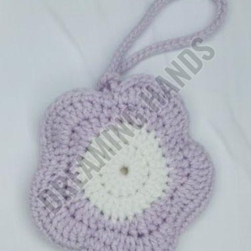 Handmade Flower Crochet Pouch