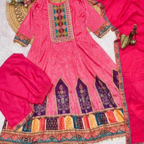 Chinon Silk Kurta Salwar Set