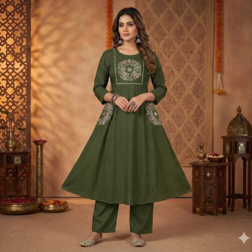 Cotton Dabu Print Palazzo Pair