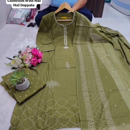 Elegant Cotton Kurti Pant Set